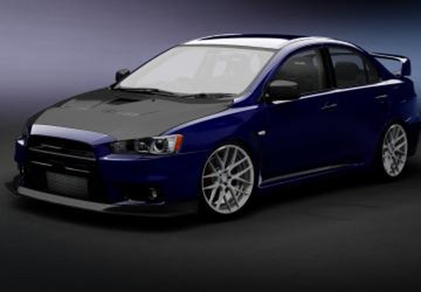 Mitsubishi Lancer Evolution Xверсия - для Assetto Corsa