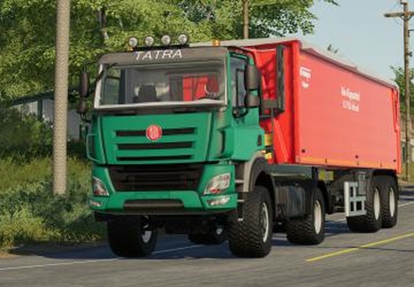 TATRA E6 4X4версия 1.0.0.0 для Farming Simulator 2019 (v1.5.х)