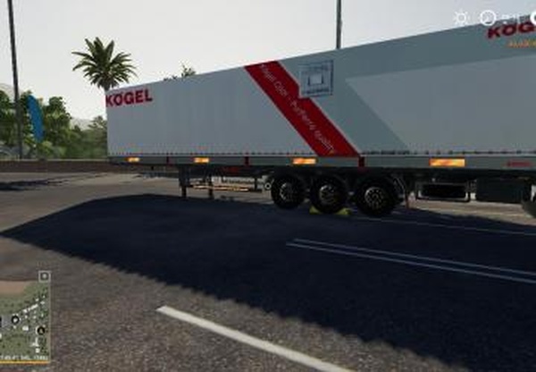 Kogel Original Autoload Trailerверсия 1.0 для Farming Simulator 2019 (v1.5.x)