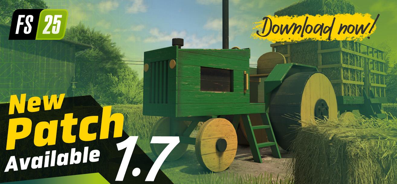 Патч 1.7 для Farming Simulator 25 - Список изменений