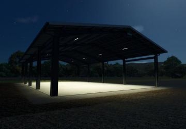 Shelter with Solar Roofверсия 1.0.0.0 для Farming Simulator 2025