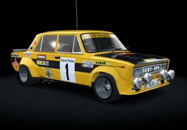 Seat 124 2100 Gr5версия 2.0 для Assetto Corsa