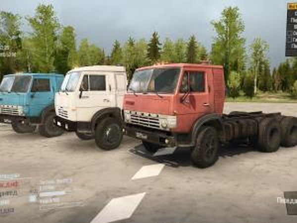 Текстуры для Пака КамАЗов Егора Букинаверсия 2 для Spintires: MudRunner (v07.11.17)