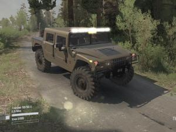 Hummer H1версия 1.4 для Spintires: MudRunner (v07.11.17)