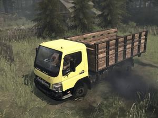 Mitsubishi Fuso HD-Xверсия 24.11.17 для Spintires: MudRunner (v07.11.17)