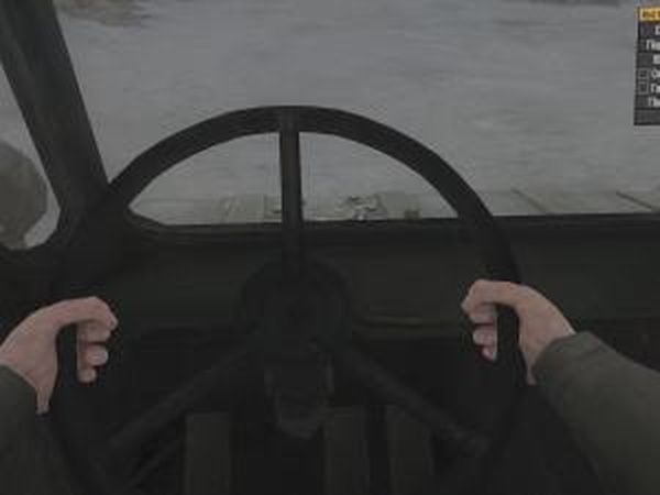 Без приборной панели + обзор камеры водителяv1.0 для Spintires: MudRunner (v07.11.17)