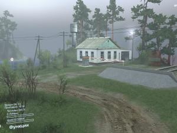 Карта Stuff 4 zonaверсия 1.1 для SpinTires (v25.12.15)