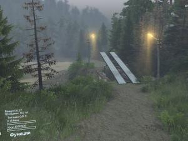 Карта NW Trailsверсия от 18.02.16 для SpinTires (v25.12.15)