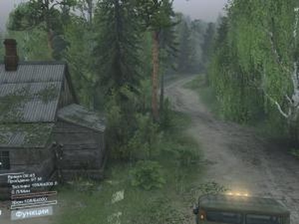 Карта Mountain Homeверсия 1.85 для SpinTires (v25.12.15)