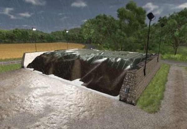 Lighted Bunker Siloверсия 1.0.0.0 для Farming Simulator 2025