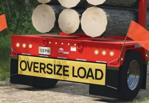 GLOBE Pole logging trailerверсия 1.0.0.0 для Farming Simulator 2025