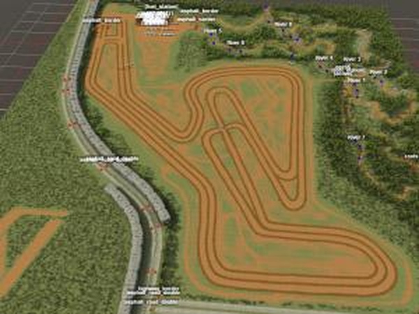 Карта «Paramount Circuit»версия 1.00 для Spintires: MudRunner (v07.11.17)