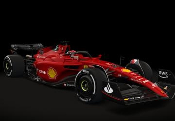 Ferrari F1-75 S1версия 1.0 для Assetto Corsa