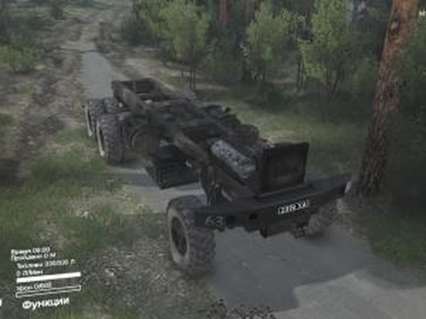 Рама от КрАЗаверсия 1.0 для SpinTires (v25.12.15)