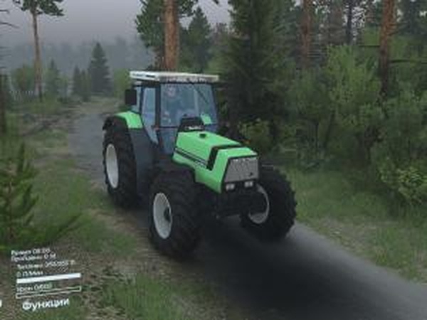 Deutz-Fahr Agrostar 6.61версия 1 для SpinTires (v25.12.15)