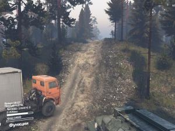 Карта «Flood»версия 2 для SpinTires (v25.12.15)