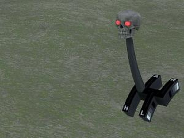 Рычаг коробки передач «Череп»версия 1.0 для SpinTires (v25.12.15)