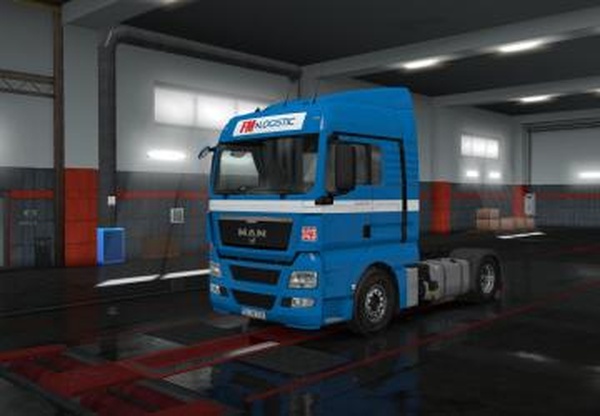 Скин «FM LOGISTIC»версия 1.0 для Euro Truck Simulator 2 (v1.35.x)