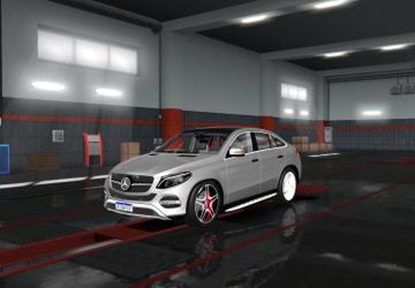 Mercedes Benz GLE 400версия 0.1 Beta для Euro Truck Simulator 2 (v1.35.x, 1.36.x)
