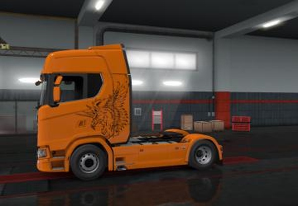 Griffin Scania Sверсия 1.0 для Euro Truck Simulator 2 (v1.32.x, - 1.35.x)