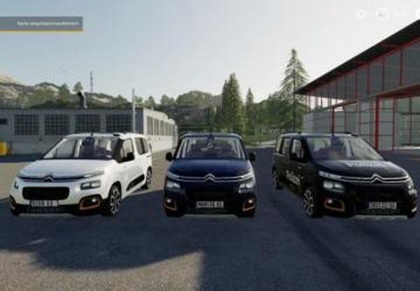 Citroen Berlingo Sekверсия 1.1.0.0 для Farming Simulator 2019