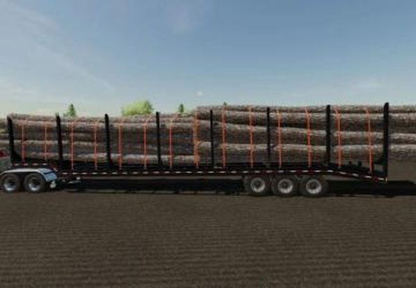 Dropdeck Trailer 53Ft Autoверсия 1.0.0.0 для Farming Simulator 2025