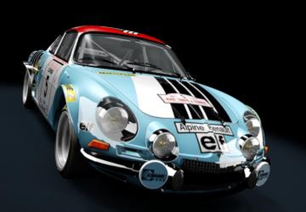 Renault Alpine A110версия - для Assetto Corsa