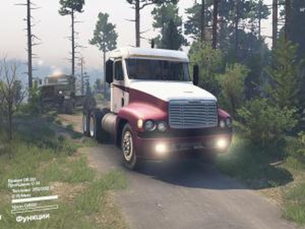Freightliner Century Day Cabверсия 21.01.16 для SpinTires (v25.12.15)