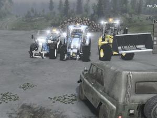 Погрузчики из FS2015версия 1.0 для SpinTires (v08.11.15)