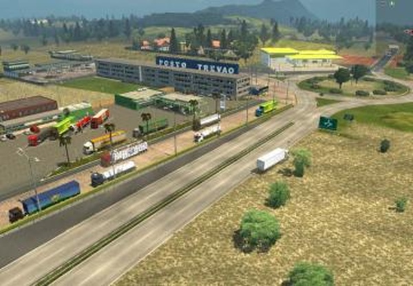 Карта «EAA Truck»версия 5.1 для Euro Truck Simulator 2 (v1.35.x)
