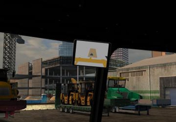 White background for GPS Navigatorверсия 1.0 для Euro Truck Simulator 2 (v1.35.x)