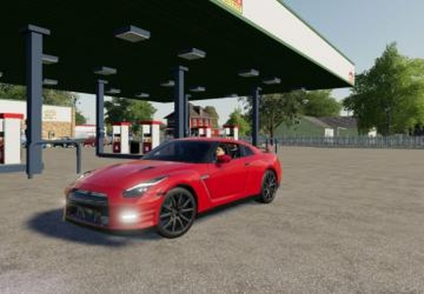 2015 Nissan GTRверсия 1.0 для Farming Simulator 2019