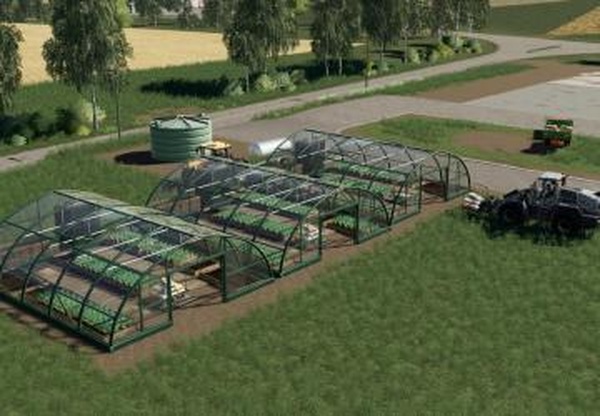 Onion Greenhousesверсия 1.0.1.0 для Farming Simulator 2019