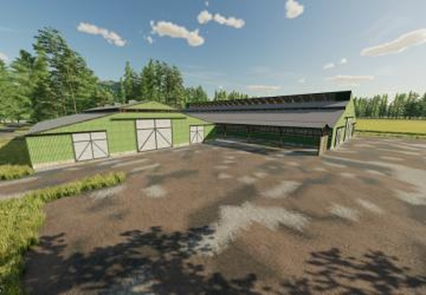 Farm Cow Barnsверсия 1.0.0.0 для Farming Simulator 2022