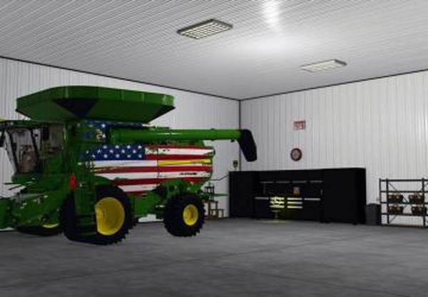 Metal Storage With Workshopверсия 1.0.0.0 для Farming Simulator 2025