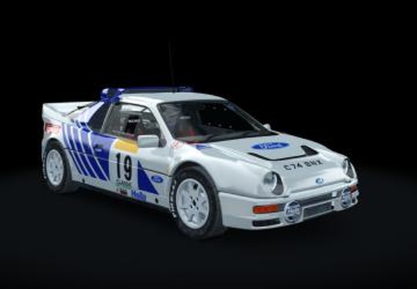 Ford RS200 Group Bверсия - для Assetto Corsa