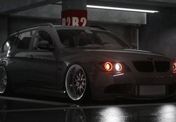 Bmw E91 Touring MLZверсия 0.9 для Assetto Corsa