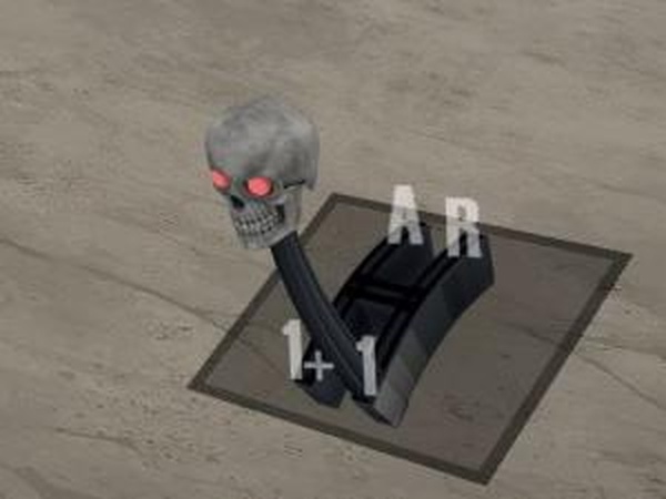 Рычаг коробки передач «Череп»версия 1.0 для Spintires: MudRunner (v07.11.17)