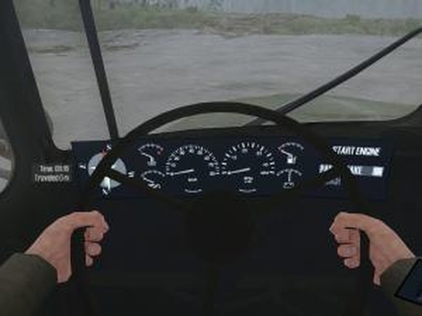 Текстура приборной панели Basicдля Spintires: MudRunner (v07.11.17)