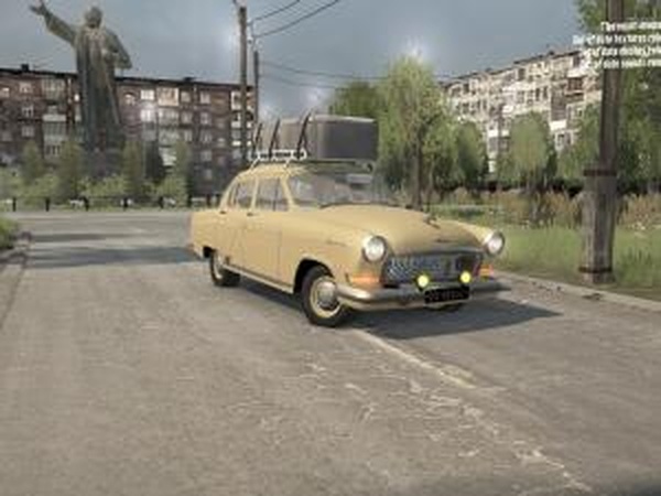 Газ-21версия 1 для Spintires: MudRunner (v26.10.17-07.11.17)