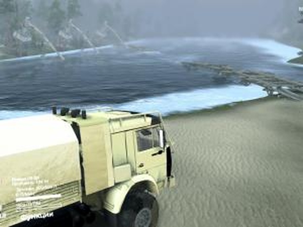 Карта «Песок»версия r.m.1 для SpinTires (v13.04.15)