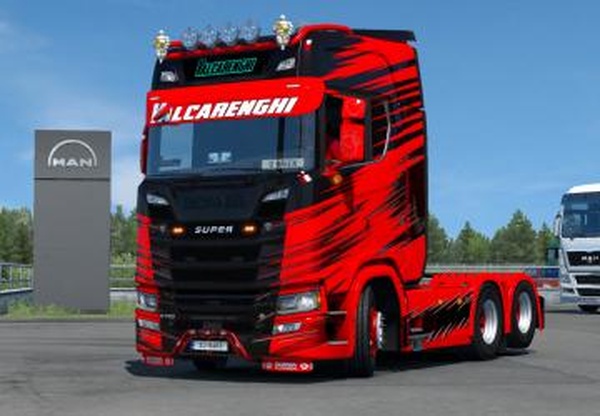 Комбо пак «Valcarenghi» для Scania S Next Genv1.0 для Euro Truck Simulator 2 (v1.35.x)