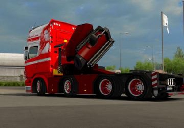 Scania RJL Crane Modверсия 1.0 для Euro Truck Simulator 2 (v1.35.x)