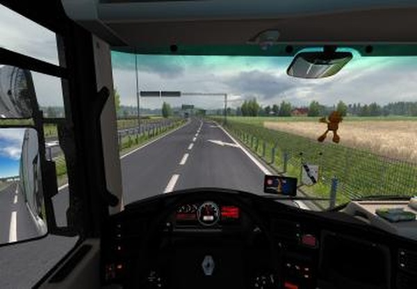 Насекомые на лобовом стеклеверсия 1.1 для Euro Truck Simulator 2 (v1.35.x, - 1.38.x)