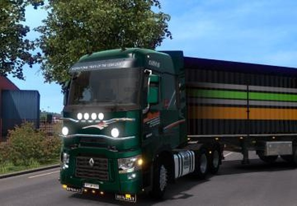 Renault Range Tверсия 7.3 для Euro Truck Simulator 2 (v1.35.x)