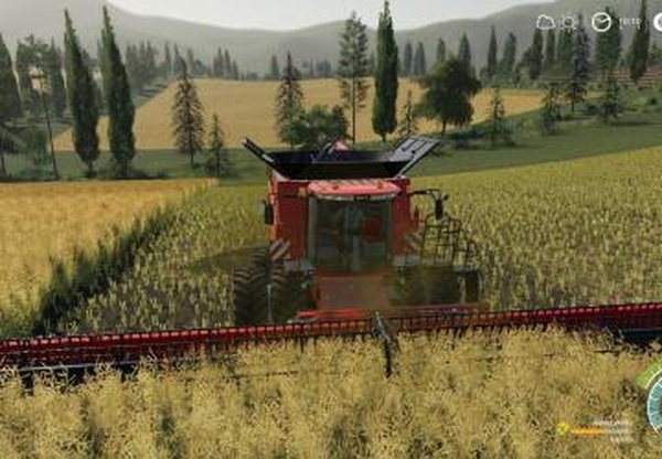Axial Combine Updateверсия 1.0.0.0 для Farming Simulator 2019 (v1.5.x)