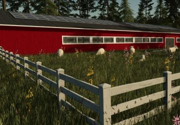 Finnish Sheep Barnверсия 1.1.0.0 для Farming Simulator 2025