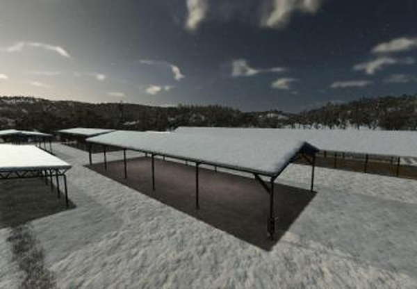 Old PGR Sheltersверсия 1.0.0.0 для Farming Simulator 2025