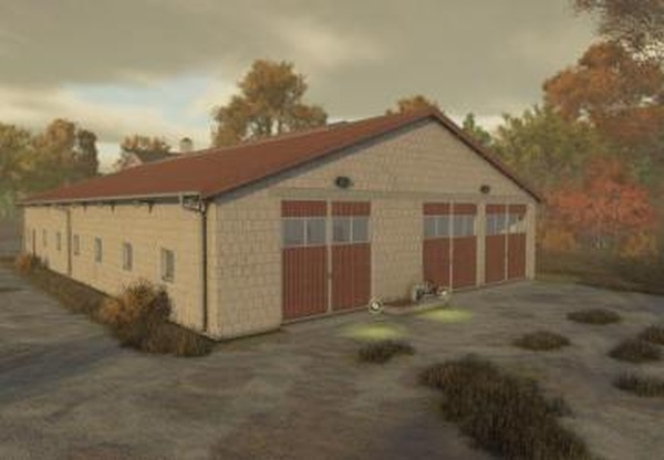 Cow Shed 28x17версия 1.0.0.0 для Farming Simulator 2025