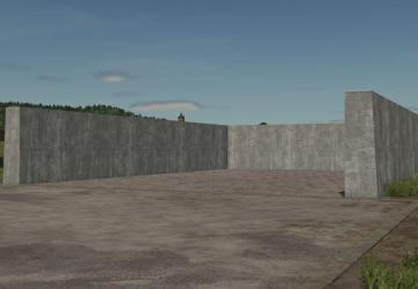 Pre-Cast british style Bunker Siloверсия 1.0.0.0 для Farming Simulator 2025